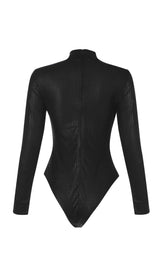 BLACK GRAIN BODYSUIT bodysuit styleofcb 