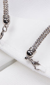 BLACK ONE SHOULDER CRYSTAL MINI DRESS Dresses styleofcb 