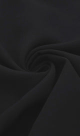 BLACK PLUNGE JECKET MINI DRESS Dresses styleofcb 