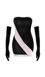 BLACK VELVET BODYCON MINI DRESS Dresses styleofcb 