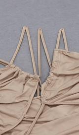 Backless slim wrap hip dress styleofcb 