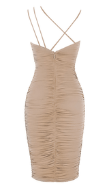 Backless slim wrap hip dress styleofcb 