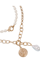 Bohemian coin pendant. ohmogo 