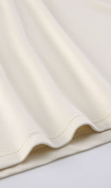 CAGE SLEEVE HOLLOW MINI DRESS IN GREEN styleofcb 