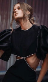 CUT OUT MAXI DRESS IN BLACK Dresses styleofcb 