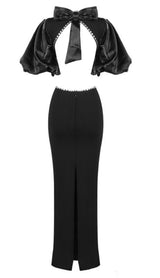 CUT OUT MAXI DRESS IN BLACK Dresses styleofcb 