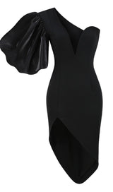 CUT OUT MIDI DRESS IN BLACK Dresses styleofcb 