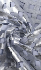 CUT OUT MINI VODYCON DRESS IN SLIVER Dresses styleofcb 