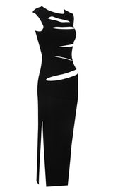CUTOUT MAXI DRESS IN BLACK Dresses styleofcb 