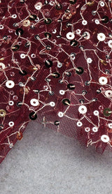 Chaotic bead floral dress styleofcb 