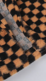 Checkerboard plaid jacket. styleofcb 