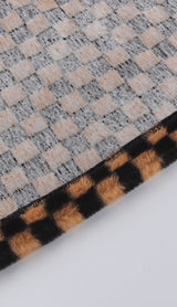 Checkerboard plaid jacket. styleofcb 