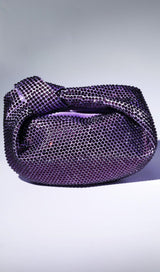 EMBELLISHED TOTE BAG IN PURPLE Bags Oh CICI 