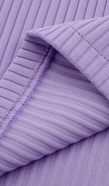 Collar hollow open back knitted dress styleofcb 