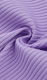 Collar hollow open back knitted dress styleofcb 