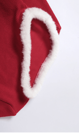 Cropped shoulder knit top styleofcb 