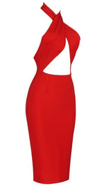 Cross halter halter dress styleofcb 