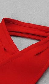 Cross halter halter dress styleofcb 