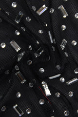 SEQUIN LACE PERSPECTIVE DRESS IN BLACK DRESS styleofcb 