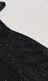 DIAMANTE MESH JUMPSUIT - BLACK DRESS STYLE OF CB 