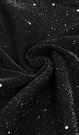 DIAMANTE MESH JUMPSUIT - BLACK DRESS STYLE OF CB 