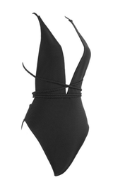 Deep V-neck briefs top styleofcb 