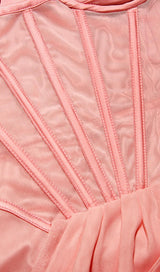 FISHBONE MIDI DRESS IN PINK Dresses styleofcb 