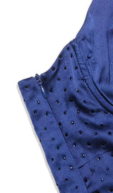 FISHBONE MINI DRESS IN BLUE Dresses styleofcb 