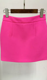 FLORAL TWO-PIECE JACKET DRESS IN RED DRESS STYLE OF CB 