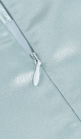 Feather short blue suit styleofcb 