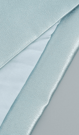 Feather short blue suit styleofcb 