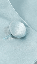 Feather short blue suit styleofcb 