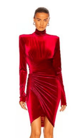 Flannel slim party dress styleofcb 