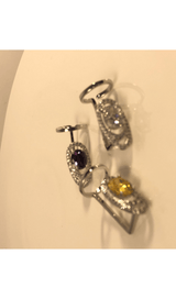 Gemstone fingertip ring styleofcb 