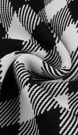 Geometric pattern skirt suit styleofcb 