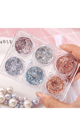 Glitter glitter for gel eye makeup. styleofcb #6 