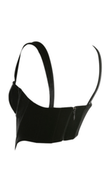 Gold velvet sling top styleofcb 