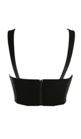 Gold velvet sling top styleofcb 