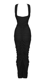 HALTER CUT OUT MAXI DRESS IN BLACK DRESS styleofcb 