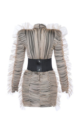 HEAVY INDUSTRIAL CORSET SKIRT ohmogo 