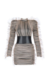 HEAVY INDUSTRIAL CORSET SKIRT ohmogo 