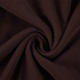 HIP WRAP MIDI SKIRT IN BROWN DRESS styleofcb 