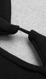 HOLLOW OUT MINI BANDAGE DRESS IN BIACK Dresses styleofcb 