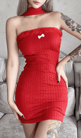 Halter tube top dress styleofcb 