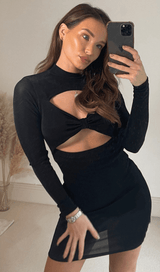 Hollow knotted dress styleofcb 