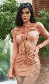 Hollow pleated dress styleofcb 