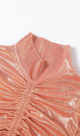 Hollow pleated dress styleofcb 