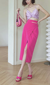 TIE STRAPPY TOP IN PURPLE styleofcb 