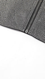 Iron chain sling hot drill corset vest styleofcb 