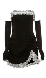 Irregular embroidered lace dress styleofcb 